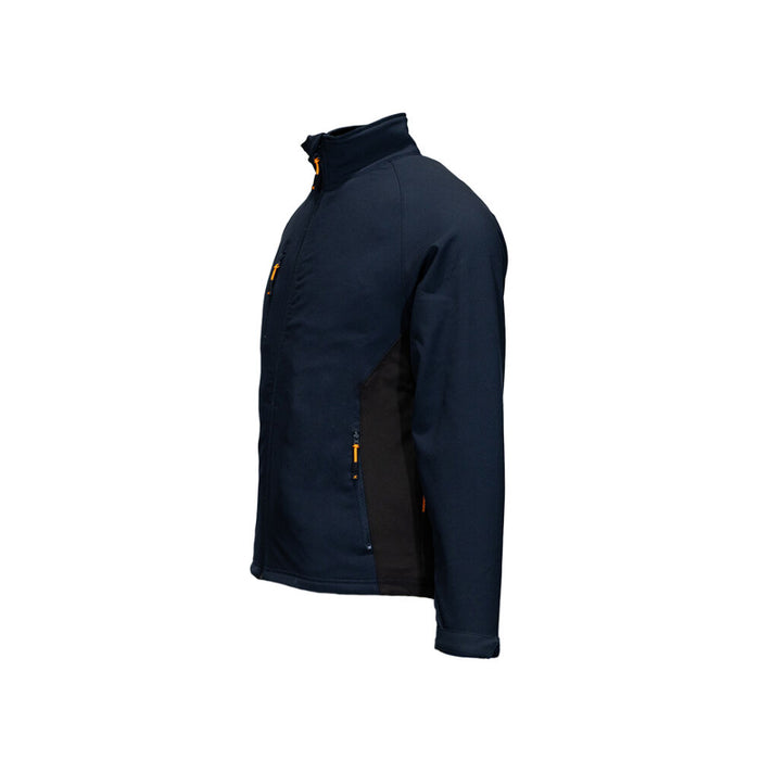 Xpert Core Softshell Jacket - Durable Lightweight Water-Resistant Navy