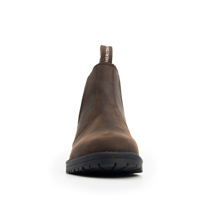 Xpert Heritage Wrangler Junior Dealer Boot Dark Brown