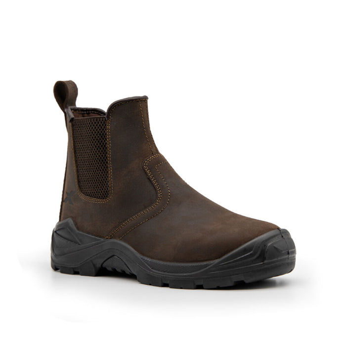 Xpert Defiant S3 Safety Dealer Boot Brown