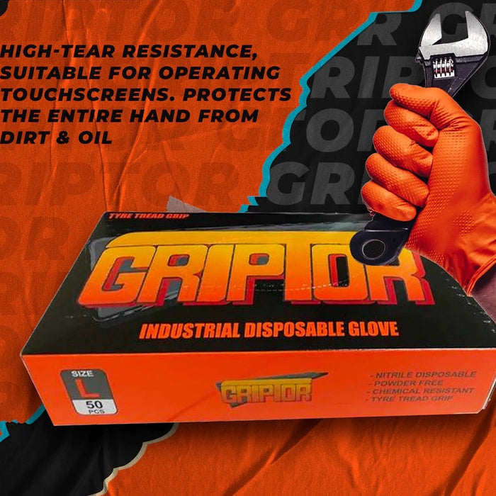 Griptor Industrial Large Disposable Glove