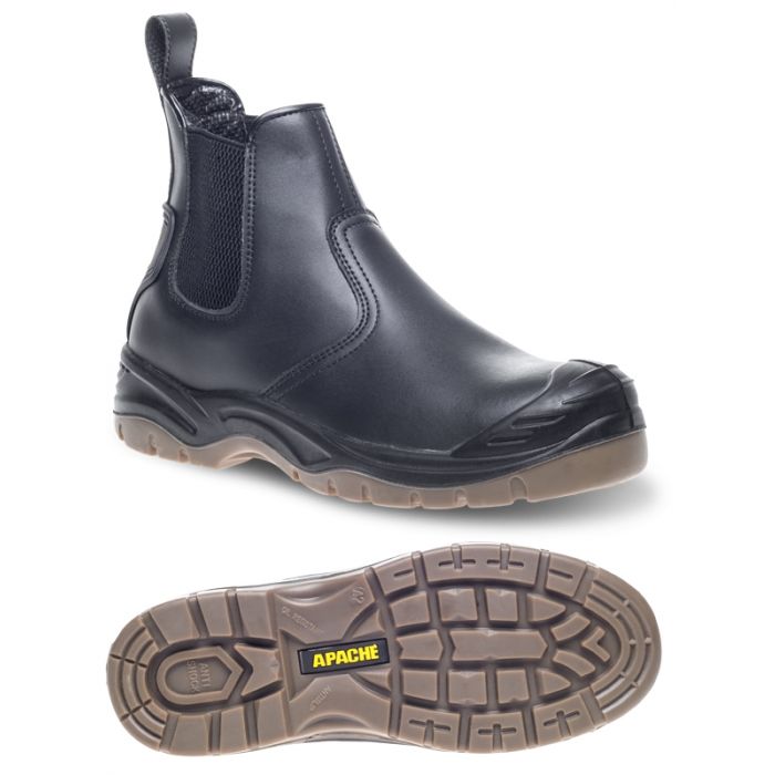 AP714SM Black Safety Dealer Boot