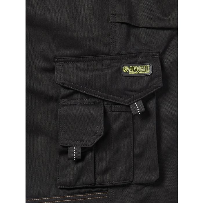 APACHE KNEEPAD HOLSTER TROUSER BLACK