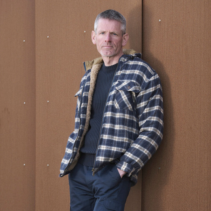 Fort Penarth Hooded Borg Lined Shirt Assorted