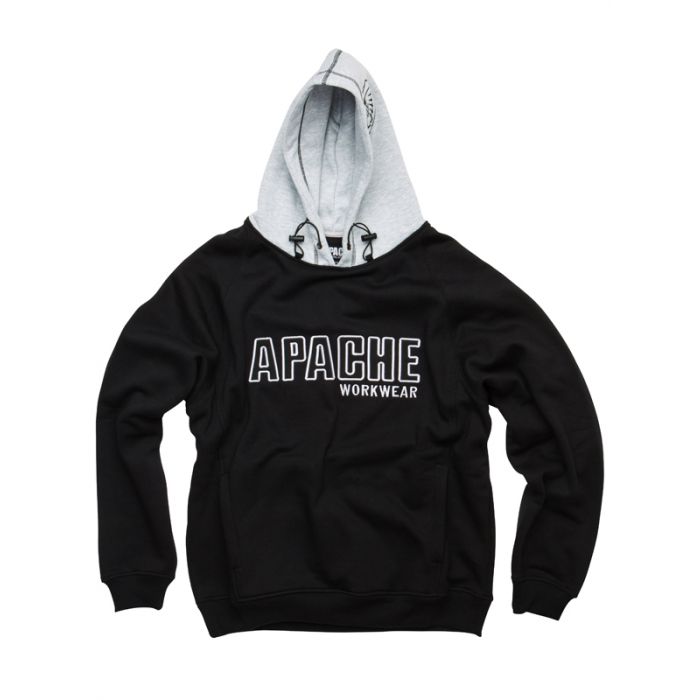 APACHE HOODY APHOODSWEAT Hooded Sweatshirt Black/Grey