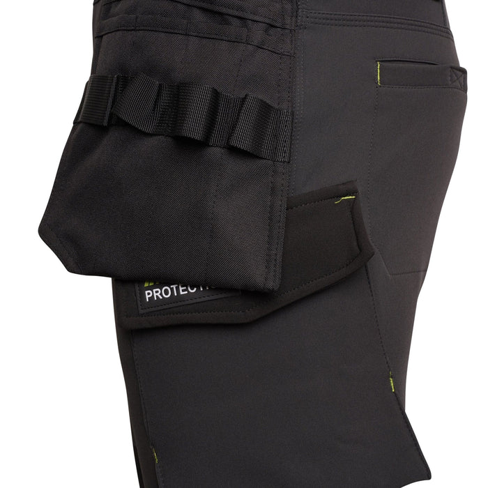 Professional Tactical Threads Strategic Men's Softshell Workwear Trousers - Grey