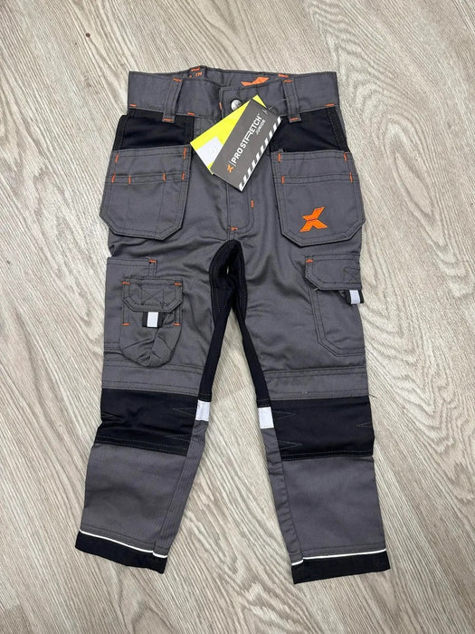 Xpert Pro Junior Stretch Work Trouser Grey