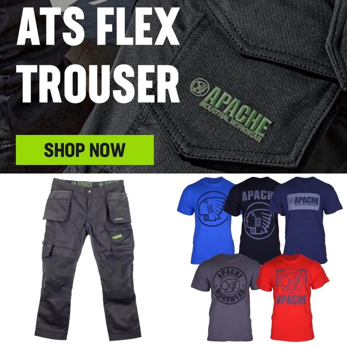 Apache Flex Trousers, FREE Apache T shirt & Work Socks