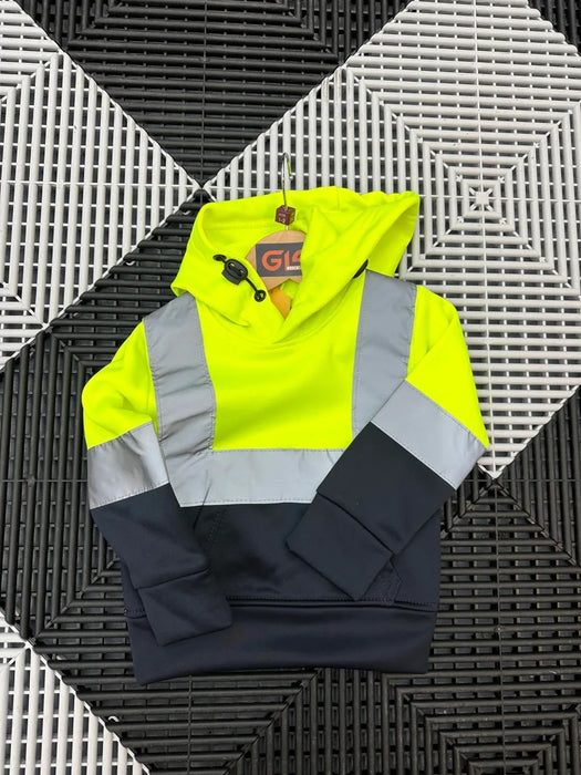 Kids Workwear Hoodies Yellow