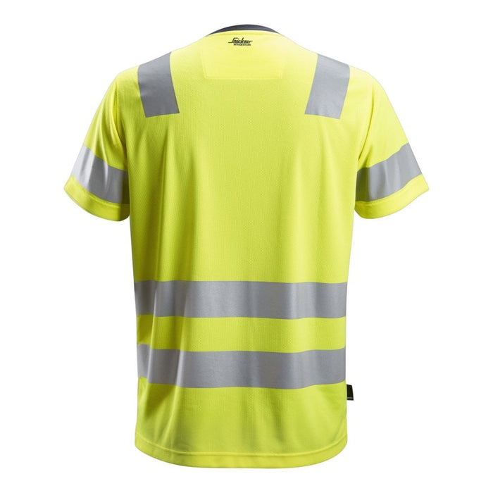 SNICKERS 2530 High-Vis T-Shirt Class 2 Hi-Vis Yellow (6600)