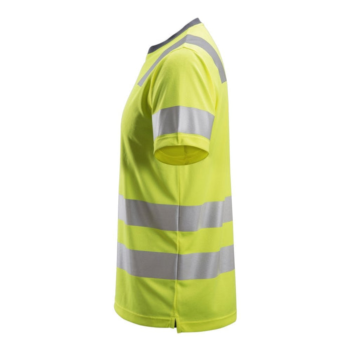 SNICKERS 2530 High-Vis T-Shirt Class 2 Hi-Vis Yellow (6600)