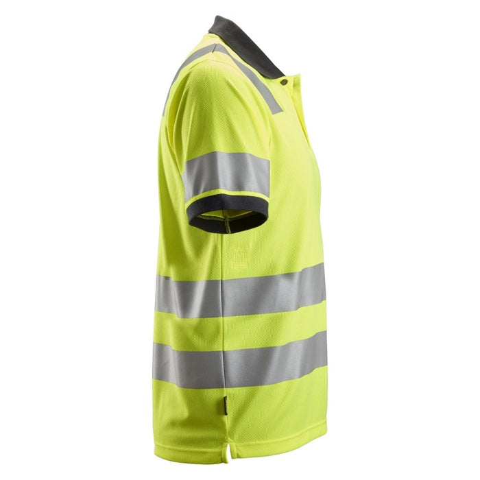SNICKERS 2730 High-Vis, Class 2 Polo Shirt Hi-Vis Yellow (6600)