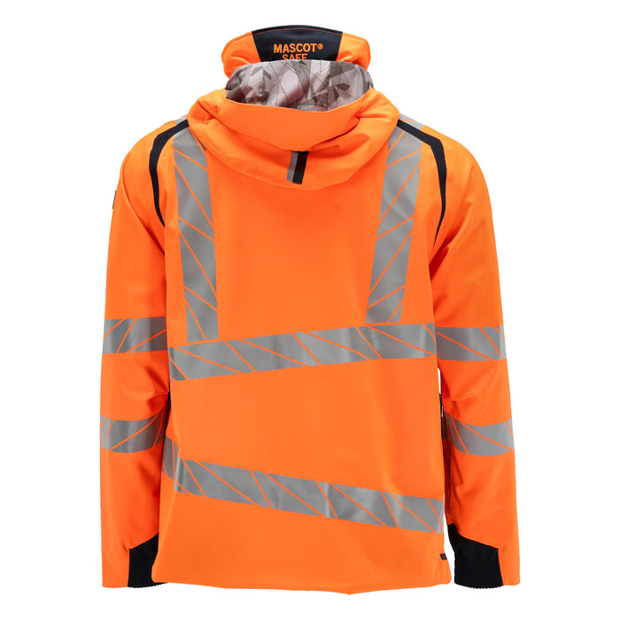 Mascot 19001 Outer Shell Jacket breathable wind & waterproof Orange/Navy