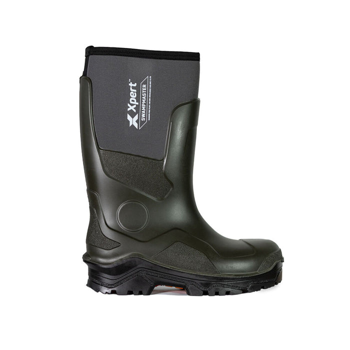 Xpert Swampmaster Pro Ranger S5S Safety Neoprene Wellington Green
