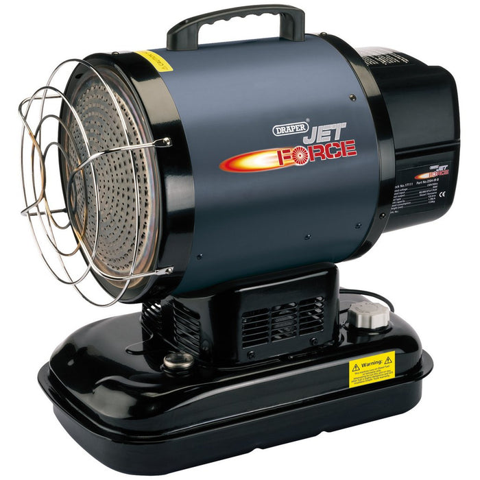 Draper Jet Force Infrared Diesel and Kerosene Space Heater, 60,000 BTU/17kW (17111)