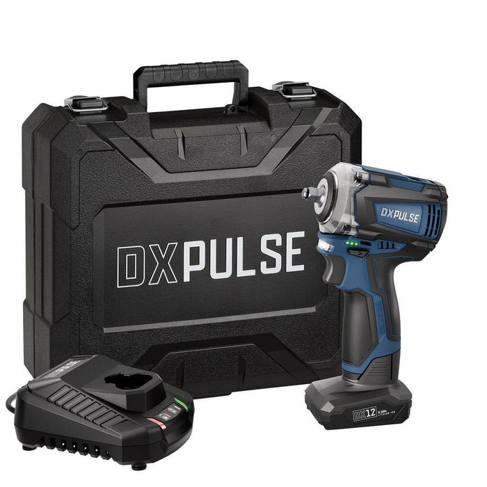 DXPULSE 12V Brushless Impact Wrench Kit, 3/8" Sq. Dr., 1 x 5.0Ah Battery, 1 x Fast Charger (27960)