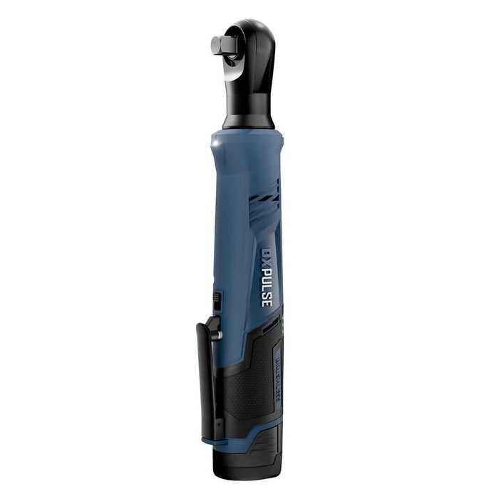 DXPULSE 12V Brushless Ratchet Wrench Kit, 1/2" Sq. Dr., 2 x 2.0Ah Batteries, 1 x Charger (29542)