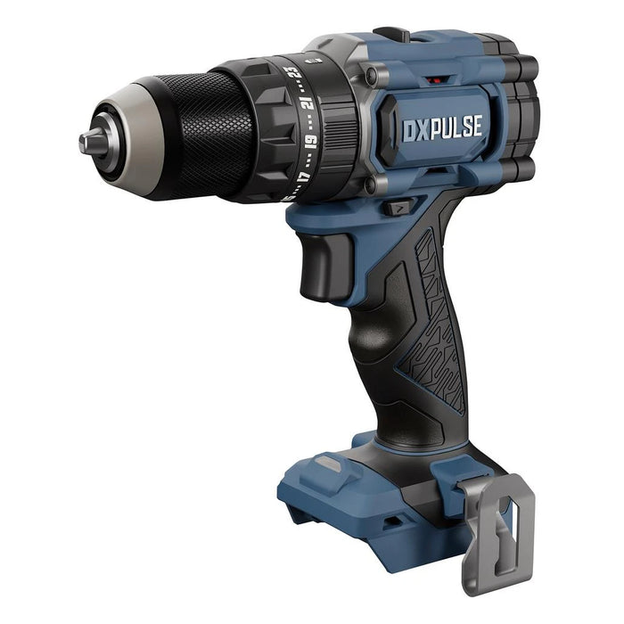 DXPULSE 18V Brushless LCD Display Combi Drill Kit with 2 x 2Ah Batteries (39659)
