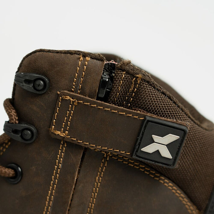 Xpert Pro Zipster S3L Safety Zip-Side Work Boot Brown