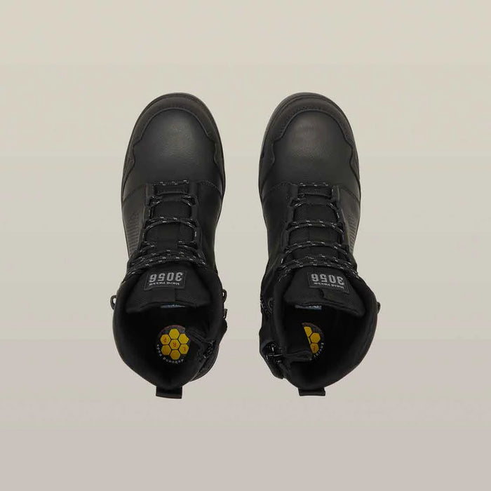 HARD YAKKA 3056 S7S 6" Safety Boots Black
