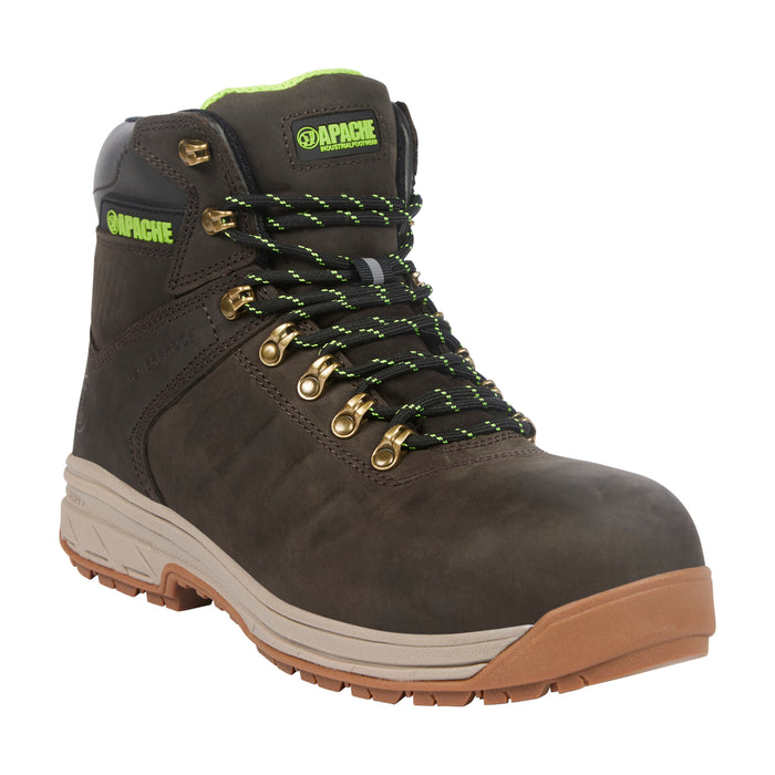 APACHE MOOSE JAW BROWN Brown Leather Boot