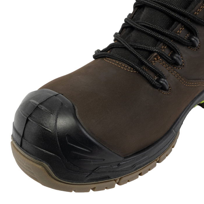 Apache Mission Non-Metallic Safety Boot Brown
