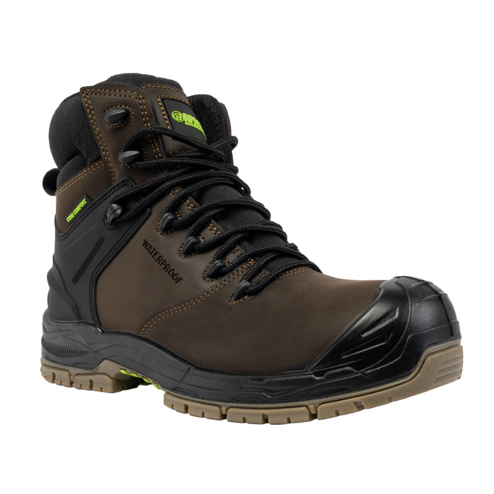 Apache Mission Non-Metallic Safety Boot Brown
