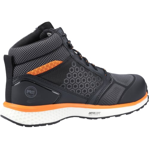 TIMBERLAND PRO REAXION S3 HIKER SAFETY BOOT BLACK/ORANGE