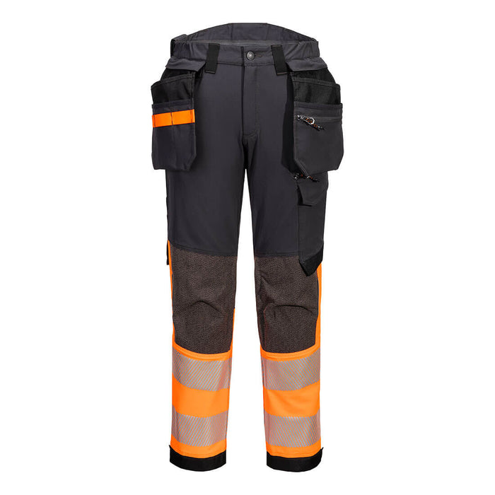 Portwest EV442 - EV4 Hi-Vis Stretch Detachable Holster Class 1 Trousers