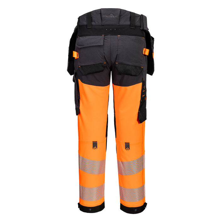 Portwest EV442 - EV4 Hi-Vis Stretch Detachable Holster Class 1 Trousers