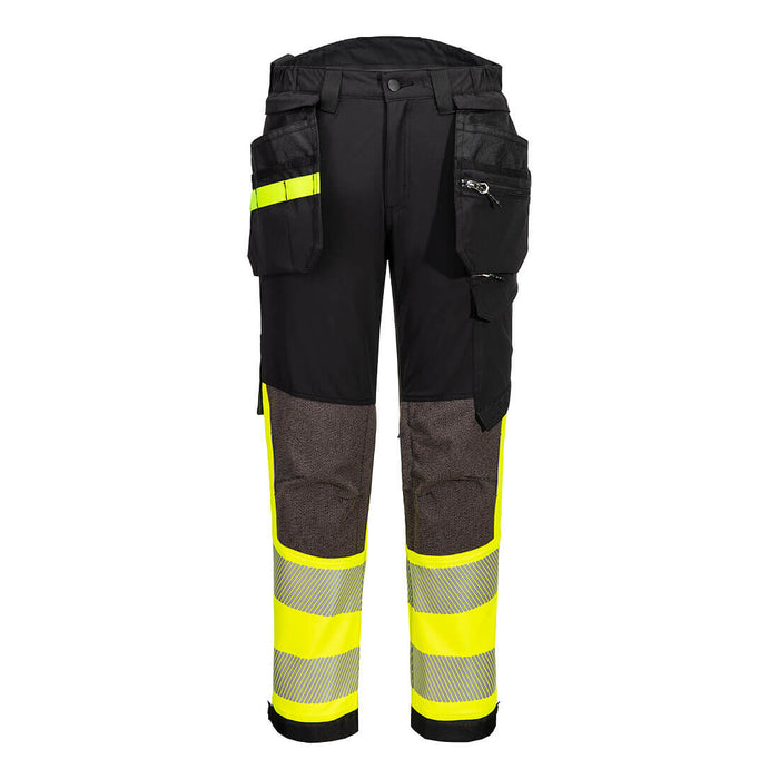 Portwest EV442 - EV4 Hi-Vis Stretch Detachable Holster Class 1 Trousers