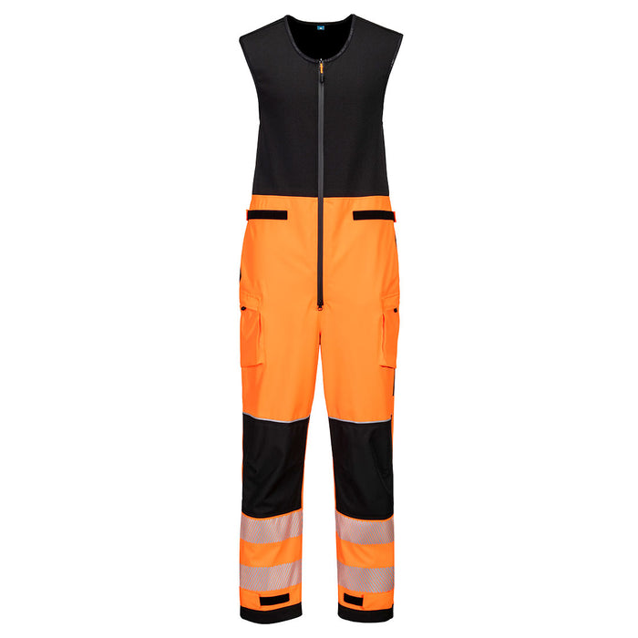 Portwest T150 - PW3 Hi-Vis Rain Salopettes