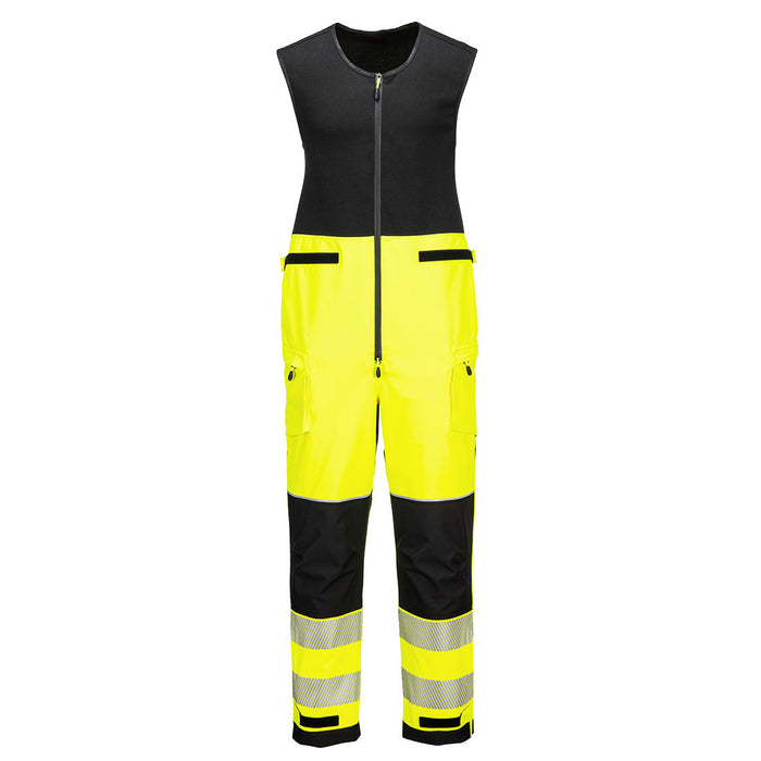 Portwest T150 - PW3 Hi-Vis Rain Salopettes