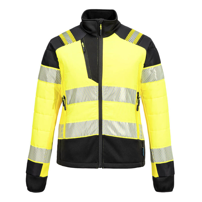 Portwest T171 - PW3 Hi-Vis Women's Hybrid Baffle Jacket