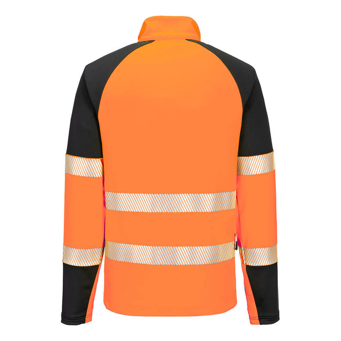 Portwest T172 - PW3 Hi-Vis 1/4 Zip Sweatshirt