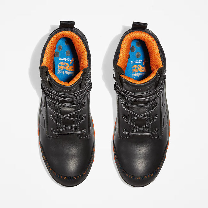 TIMBERLAND PRO HYPERCHARGE - LEATHER SAFETY WORK BOOT BLACK