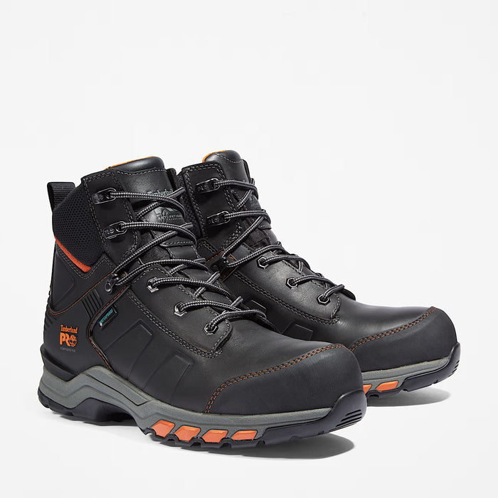 TIMBERLAND PRO HYPERCHARGE - LEATHER SAFETY WORK BOOT BLACK