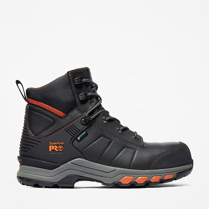 TIMBERLAND PRO HYPERCHARGE - LEATHER SAFETY WORK BOOT BLACK