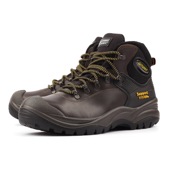 GriSport Contractor Safety Boot Brown