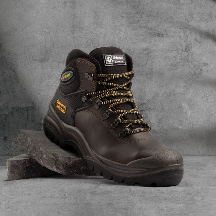 GriSport Contractor Safety Boot Brown