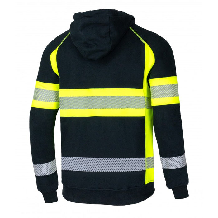Rewelly Bergo Hi-Vis Jumper Black/Yellow