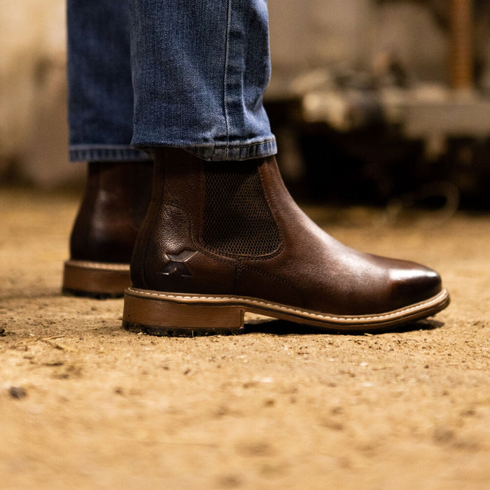 Xpert Heritage Dexter Chelsea Boot Brown