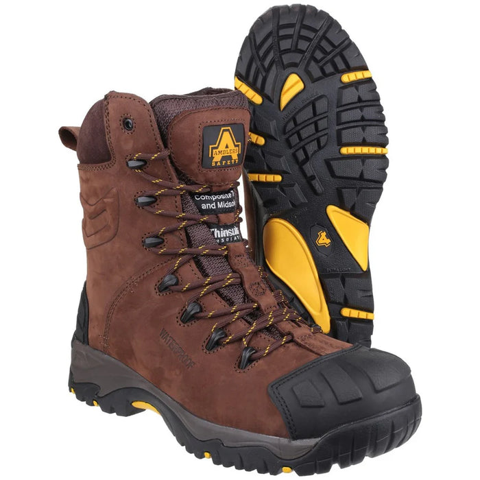 Amblers AS995 Pillar S3 SRC Hi-leg Waterproof Safety Boots