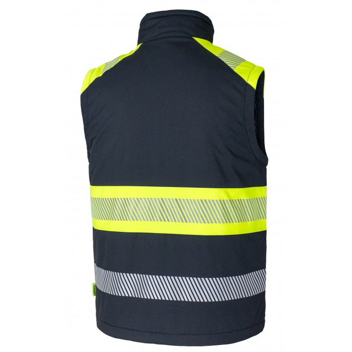 Rewelly Cannygo Hi-Vis Softshell Vest Black/Yellow