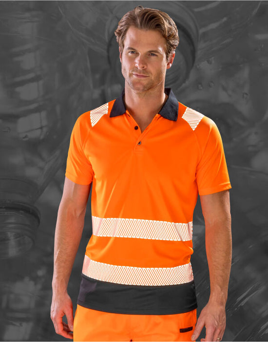 R501X Result Recycled Safety Polo Shirt