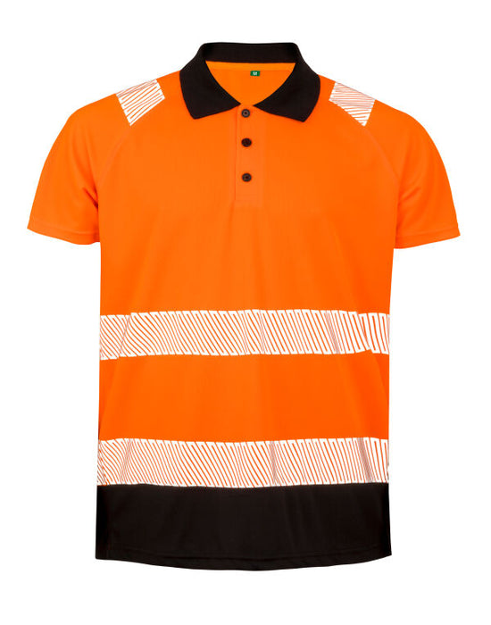 R501X Result Recycled Safety Polo Shirt