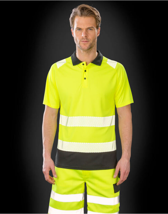 R501X Result Recycled Safety Polo Shirt
