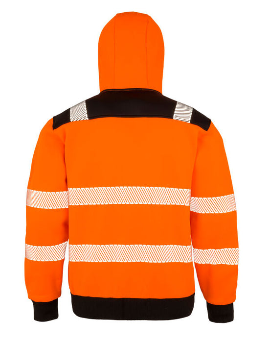 R503X Result Recycled Zipped Safety Hoody
