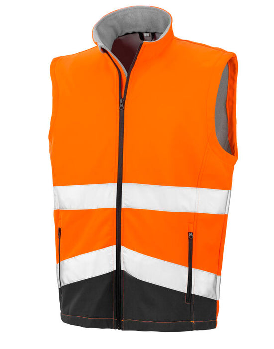R451X Result Safety Softshell Gilet