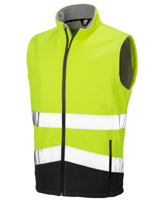 R451X Result Safety Softshell Gilet