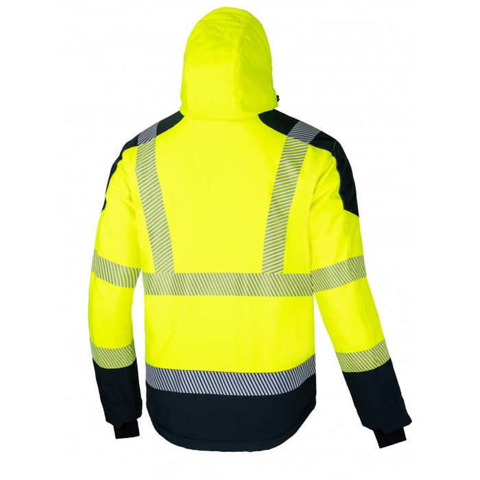 Rewelly Softshell Hi-Vis Winter Jacket Yellow/Black